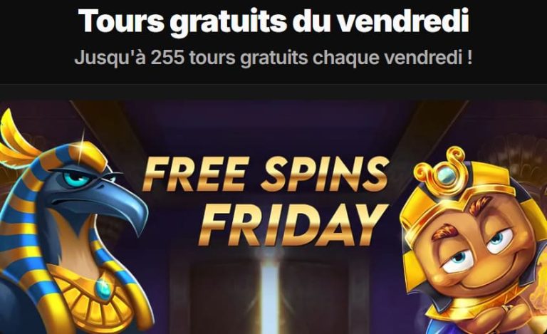 Horus Casino bonus vendredi