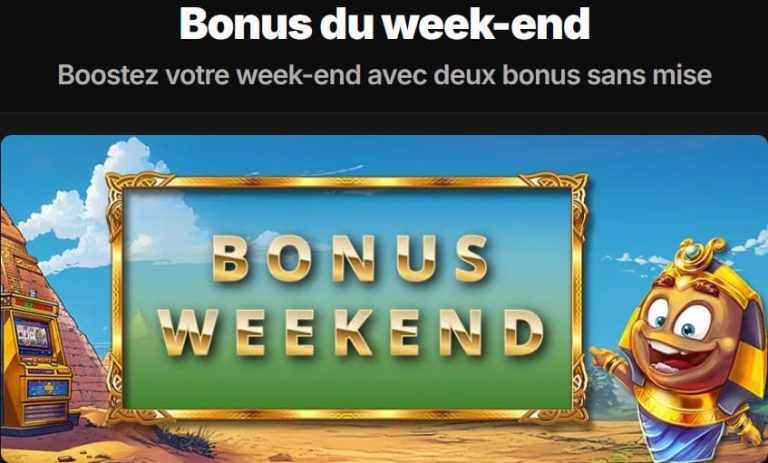 Horus Casino bonus weekend