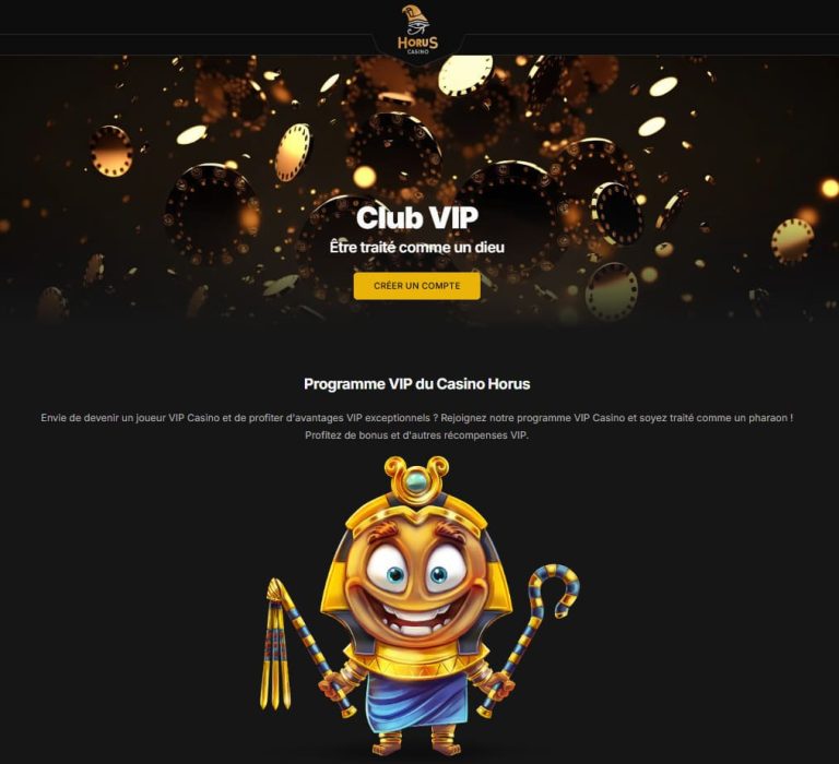 Horus Casino programme VIP