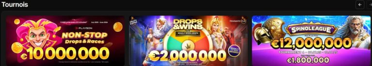 Horus Casino tournois
